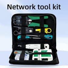 11 in 1 Network Tool Kit, Including 8p8c 6p6c Connectors rj45 rj11 Cat5 Cat6