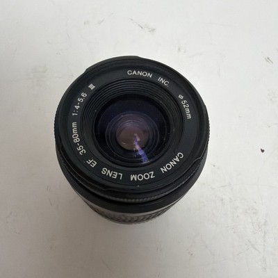 Canon Zoom Lens EF 35-80mm 1:4-5.6 III SLR DSLR Camera Lens Tested Works