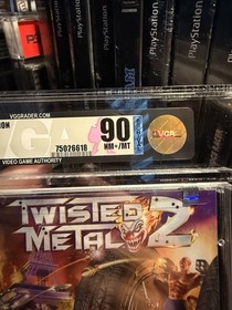 Twisted Metal 2 VGA 90 Sealed PS1 PlayStation 1 Black Label Graded Holy Grail