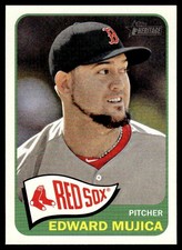 Edward Mujica 2014 Topps Heritage #352 Boston Red Sox 27144 Baseball Card