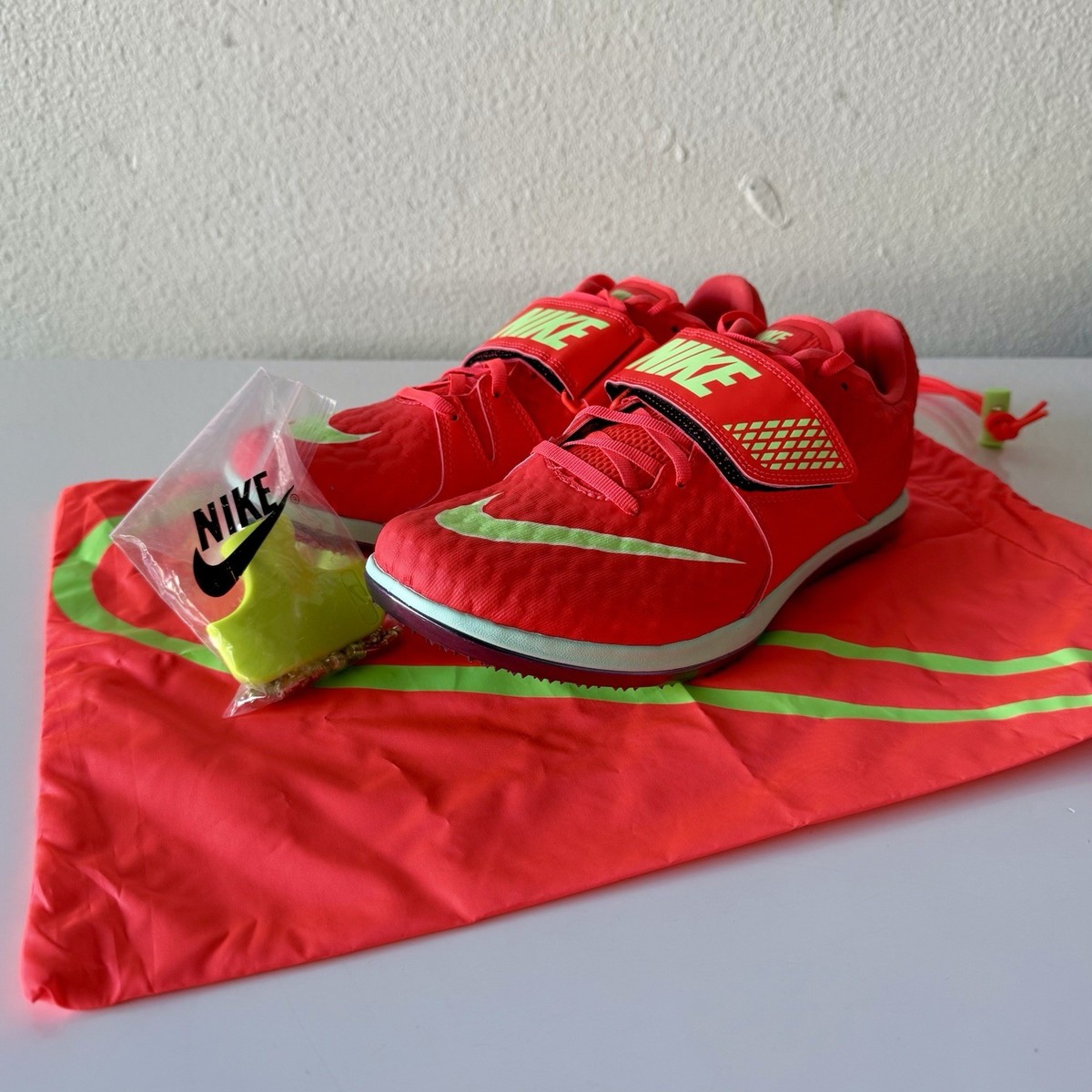 Nike High Jump Elite Track & Field Spikes (Bright Crimson  display picture 3
