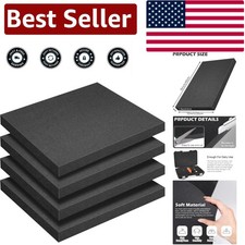 Lightweight 4 Pcs Foam Sheets - 16x12 Inch Polyurethane for Crafts  Packing