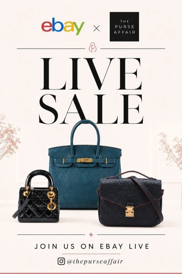 18.06.26 The Purse Affair $1 Starts on Luxury Bags & Accessories