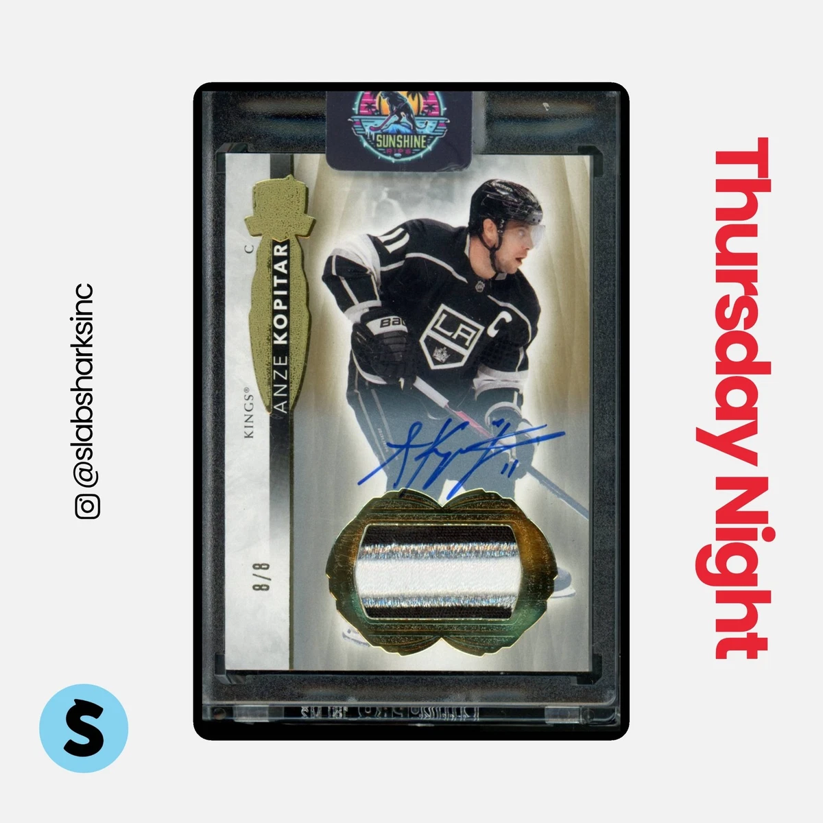 Anze Kopitar Ice Hockey Sports Autographed Trading Cards for sale