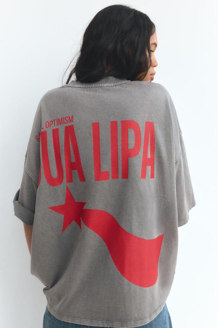 Zara Dua Lipa Collaboration T-Shirt M | eBay Zara Dua Lipa Collaboration T-Shirt M | eBay