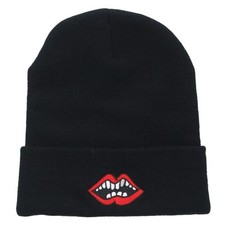 Chrome Hearts Hat Size One Size Ppo Acryl Watch Cap Chomper Embroidered Acrylic