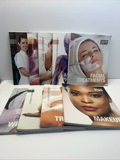 9 PIVOT POINT FUNDAMENTALS ESTHETICS COUSE BOOK LOT Missing #3 &6