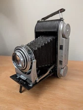 Voigtländer Bessa II Folding Camera with Skopar 105 mm f/3.5 Lens 