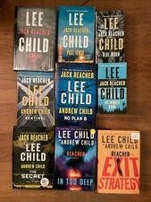 Lot Of 9 Recent Lee Child Jack Reacher Thrillers  (4 paperback/5 hardback)