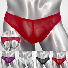 Mens Athletic Supporter Jockstrap Sport Briefs Underwear Backless Boxers Shorts