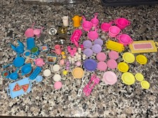 Vintage 1980s Barbie Dream Kitchen Playset Accessories Pots Pans    210