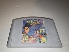 Milo's Astro Lanes (Nintendo 64 N64, 1998) Cartridge Only