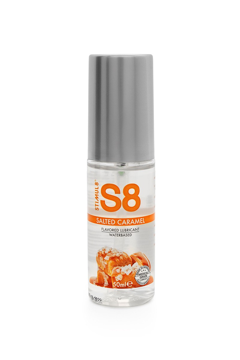 Lubrifiant parfumé caramel toffee fini la sécheresse intime S8