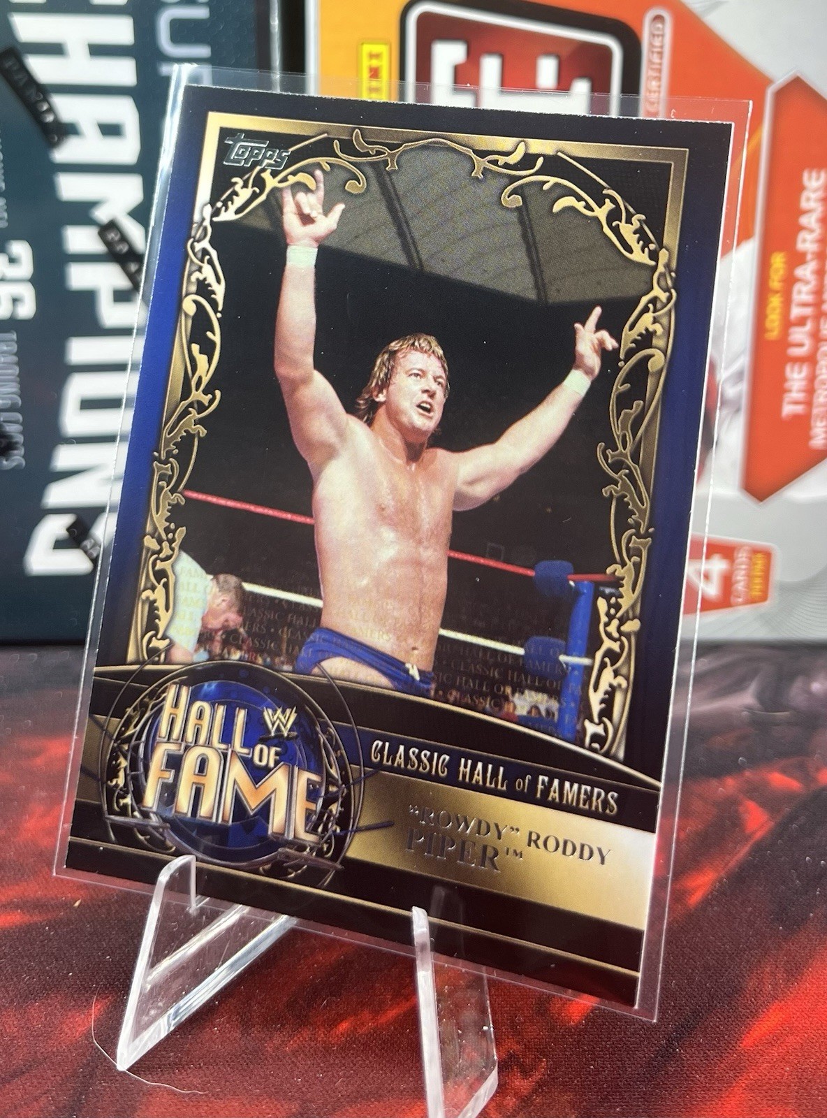 2012 Topps WWE Classic Hall of Famers Roddy Piper
