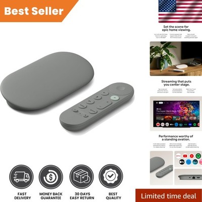 Fast 4K TV Box with Voice Control and 32GB Storage - Perfect for Streaming