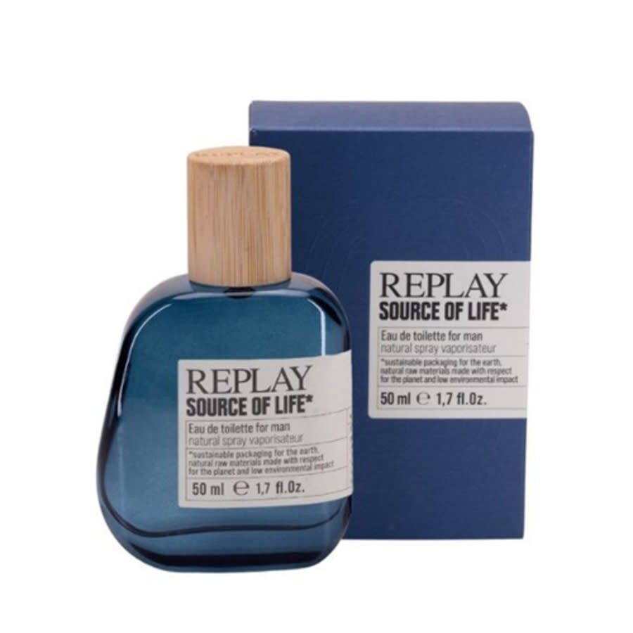 Replay Mens Source Of Life EDT Spray 34 oz Fragrances 8011889500705 7590₽