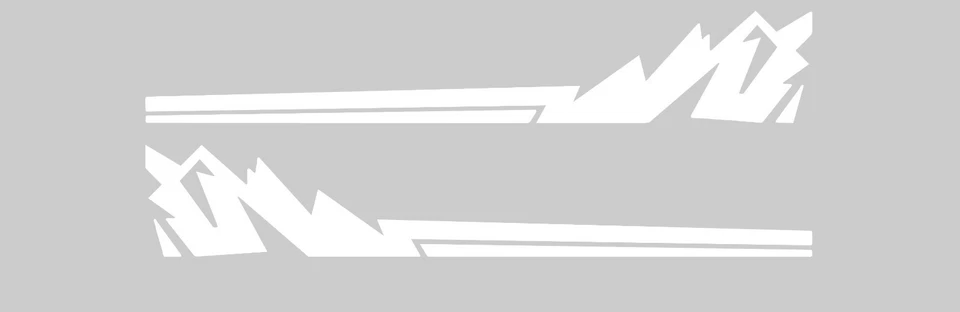 Calcomanías a rayas laterales Tundra 2022-2024 Foto 4 de 4