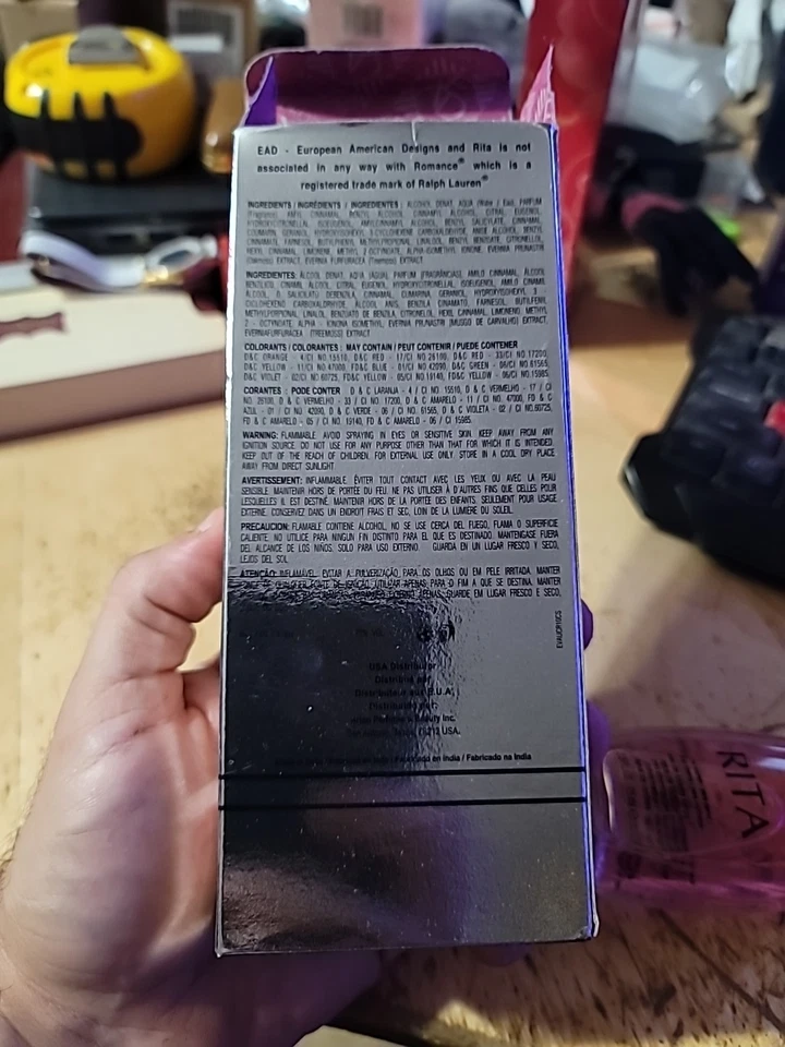 Туалетная вода для женщин EAD RITA Compare To Romance от Ralph Lauren спрей - Изображение 4 из 4