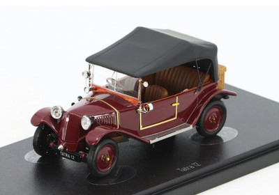 wonderful resin-modelcar  1/43 TATRA 12 CONVERTIBLE  1929 - closed top - darkred