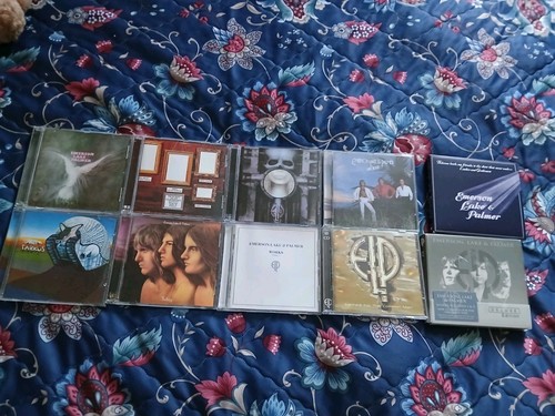 10 x Emerson, Lake & Palmer ( ELP ) Cd Album Bundle