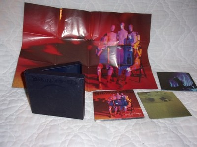 GEORGE HARRISON BRAINWASHED CD + DVD BOX SET 2002 DARK HORSE JEFF LYNNE BEATLES