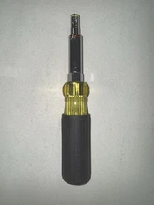 Klein Tools 32800 6-in-1 Multi-Bit Nut Driver, Heavy Duty