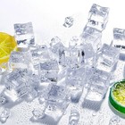  50 Pcs Stone Ice Cubes for Drinks Artificial Lemon Decor Acrylic