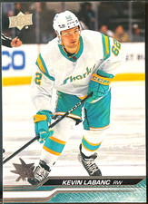 2023-24 Upper Deck #147 Kevin Labanc San Jose Sharks