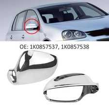 2x L+R Kappen Spiegelkappen Abdeckung Spiegel Für 06–10 VW Golf 5 Jetta