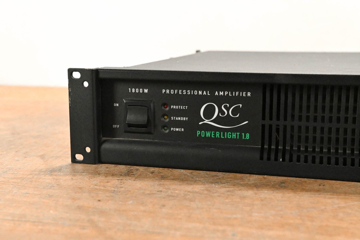 QSC PowerLight 1.8 2-Channel Power Amplifier CG01SH4 | eBay