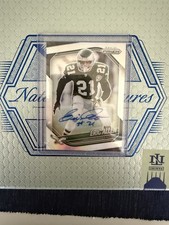 2025 Eric Allen Prizm Black Silver — Auto Philadelphia Eagles