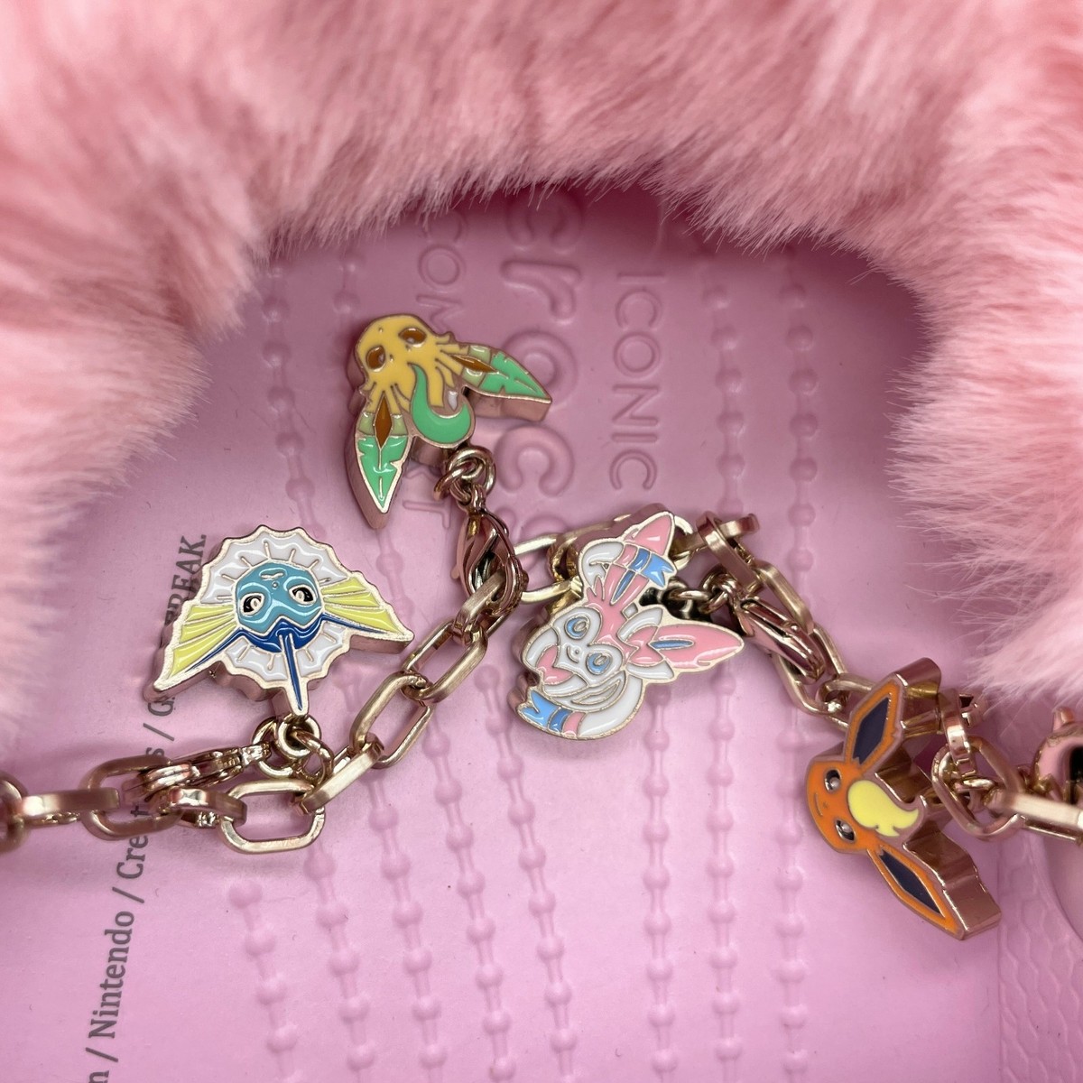 Pokemon x Crocs Classic Platform Clog Eevee 211429-90H Unisex Size