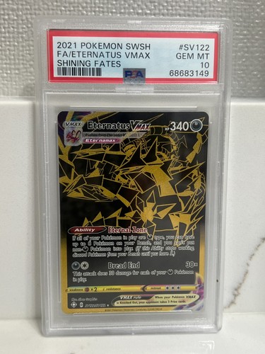 Eternatus VMAX graded PSA 10 for sale on eBay