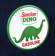 SINCLAIR DINO Gasoline -*US MADE*- Fully Embossed Steel Sign - Man Cave Garage