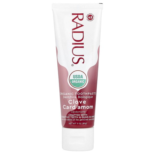 Organic Toothpaste, Clove Cardamom, 3 oz (85 g)