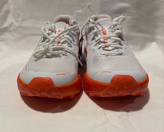 NEW Adidas Women's Terrex Agravic 3 Trail Running White Orange JI0955 Size 10 thumbnail 3