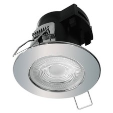Eterna KFIRE4CR LED Dimmable Fire Rated Downlight 4000K 5W (Polished Chrome)