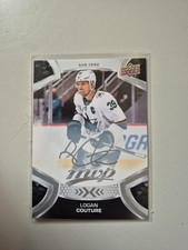 2021-22 Upper Deck MVP Logan Couture Silver Script #39 San Jose Sharks 