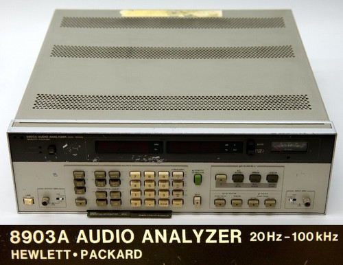 HP 8903A AUDIO ANALYZER0 (20Hz-100KHz)  #31 - Picture 1 of 6