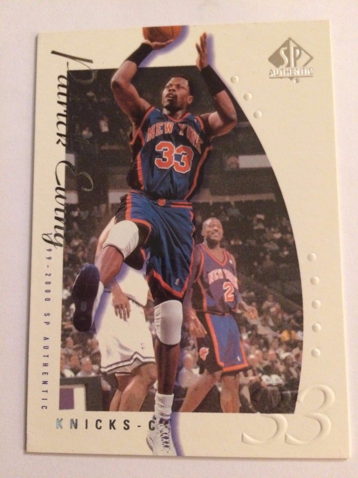 1999-00 SP Authentic #56 - Patrick Ewing - New York Knicks