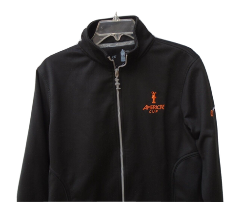 America's Cup Worlds Sailing Men's Soft Shell Jacket Size M Black - Picture 7 of 7