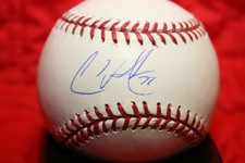 CHRIS ARCHER AUTOGRAPHED SIGNED MAJOR LEAGUE BASEBALL TAMPA BAY RAYS COA