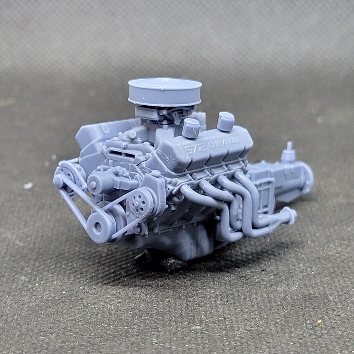 Blown 572 BBC model engine resin 3D printed 1:24-1:8 scale