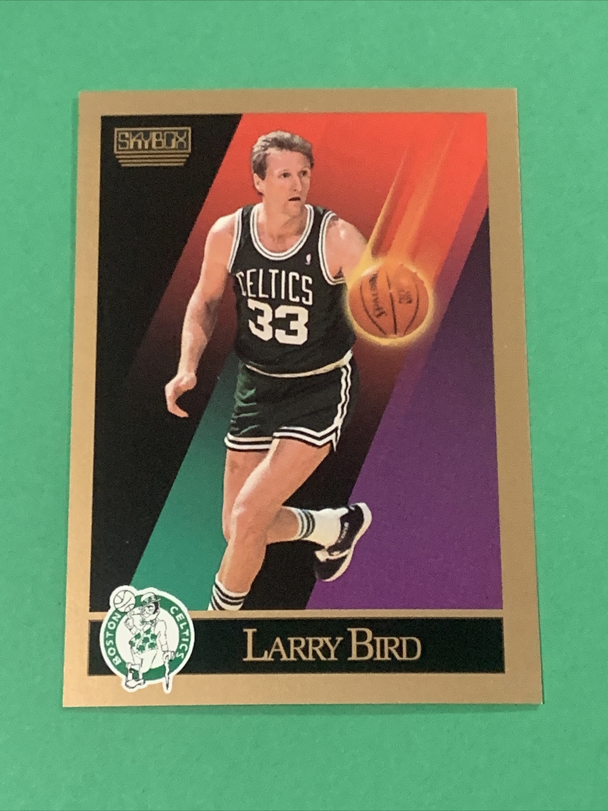 1990-91 Skybox Larry Bird #14 Boston Celtics (Z)