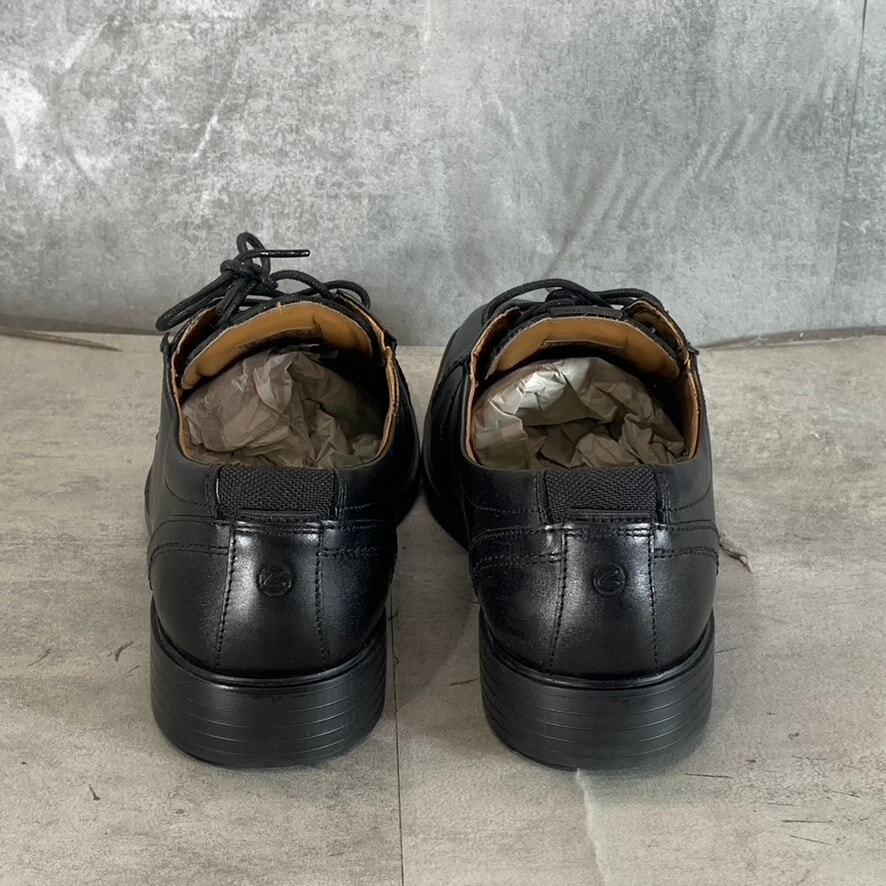 CLARKS Collection Men\'s Black Leather Clarkslite Cap Comfort Lace-Up Oxford SZ10 CLARKS Collection Men main image 2