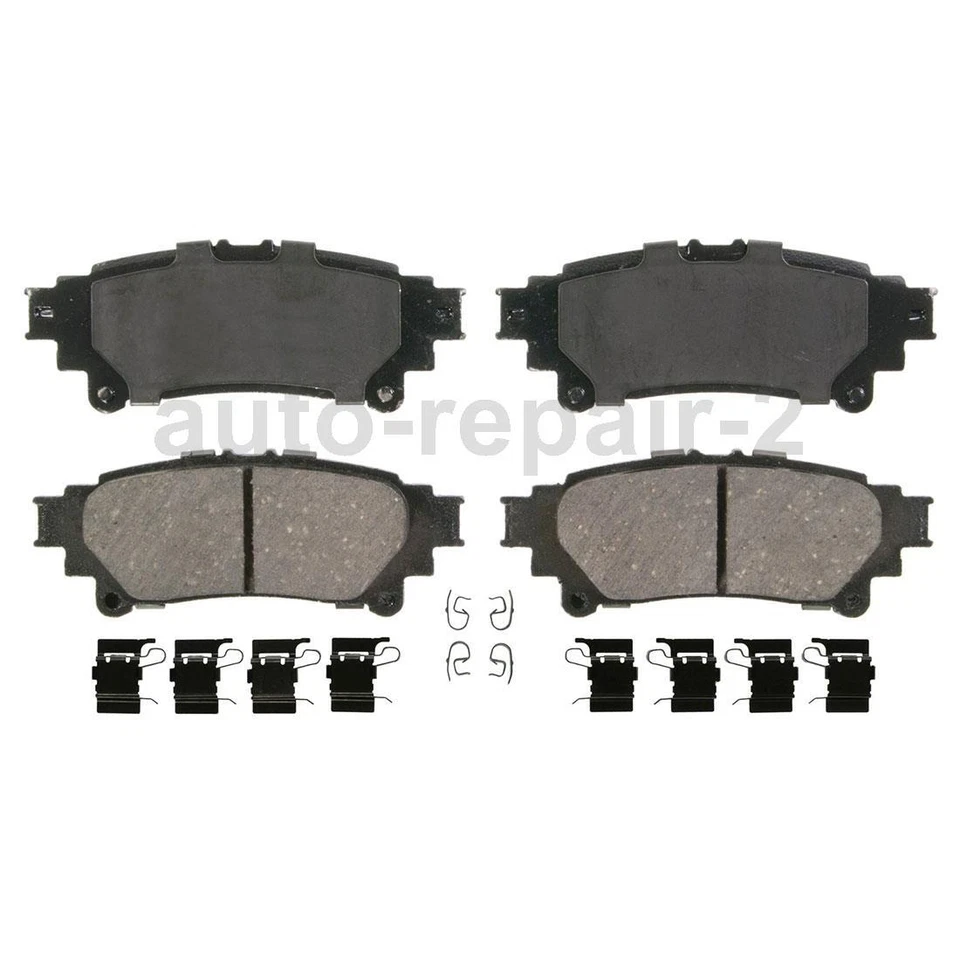 Para 2014~2015 Lexus GS350 Wagner Juego de pastillas de freno de disco delanteras y traseras Foto 4 de 4