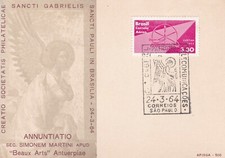 L75 - CARTE MAXIMUM - BRESIL - 1964 .