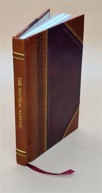 Nautical Almanac Astronomical Ephemeris Leather Bound Edition