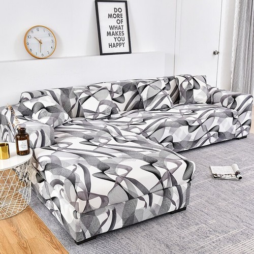 Elastic Sofa Slipcover Stretch Protector Soft Big Couch Cover Anti-slip Elastic - 第 34/44 張圖片