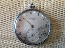 vintage antigue rare USSR pocket watch MOLNIJA-SERKISOF